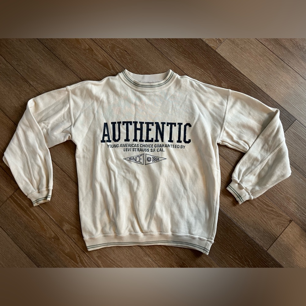 Levi Strauss crewneck size S purchased in Ireland, believed to be vintage